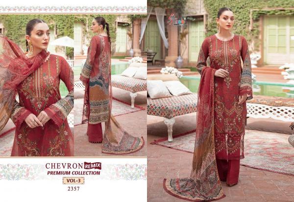 Shree Chevron Remix Premium Collection 2 Cotton Designer Pakistani Suits